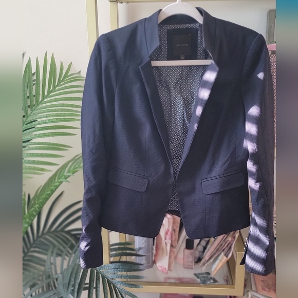 The Limited Navy Blue Blazer - Women's Size Small - Picture 2 of 8